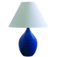 thumbnail image 1 of House Of Troy Gs400 Scatchard 1 Light Title 20 Compliant Accent Table Lamp - Blue, 1 of 2