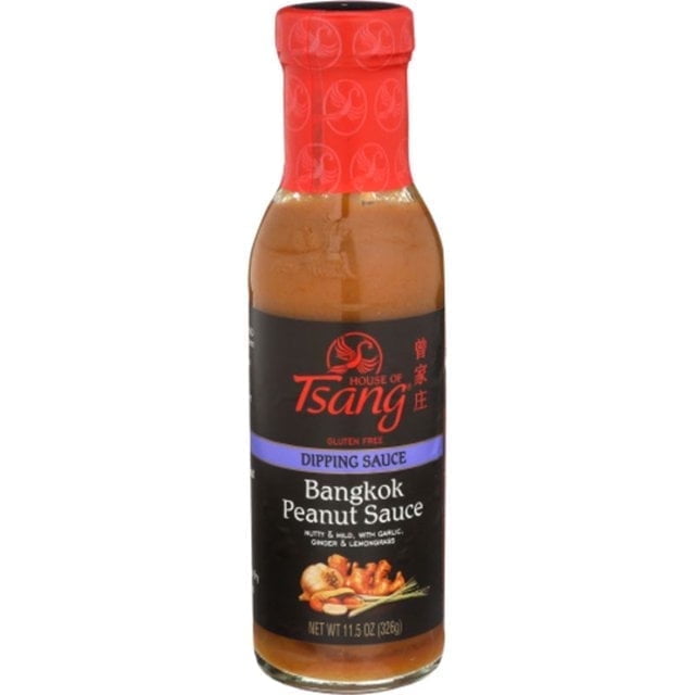 House Of Tsang Bangkok Peanut Dipping Sauce 11.5 oz Pack of 4