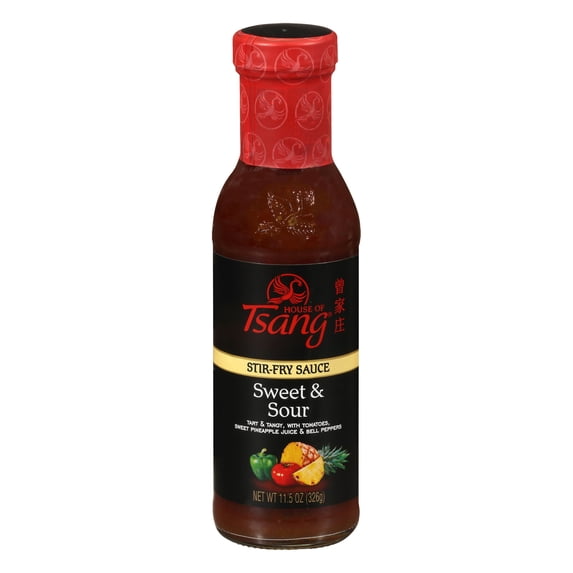 House Of Tsang Sweet & Sour Stir Fry Sauce 11.5 oz (Pack Of 6)