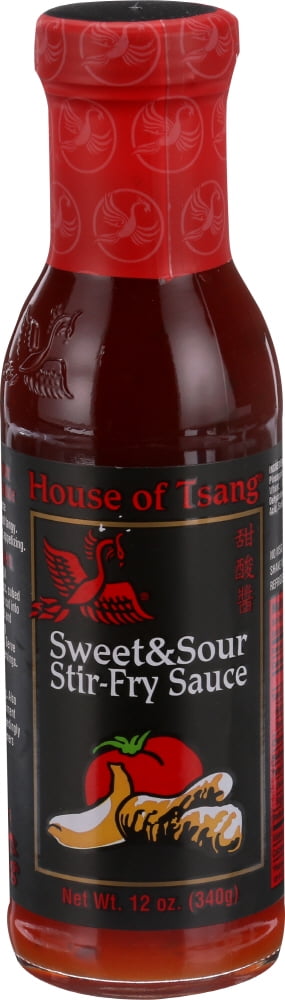 House Of Tsang Sweet & Sour Stir-Fry Sauce, 12 oz (Pack of 6)