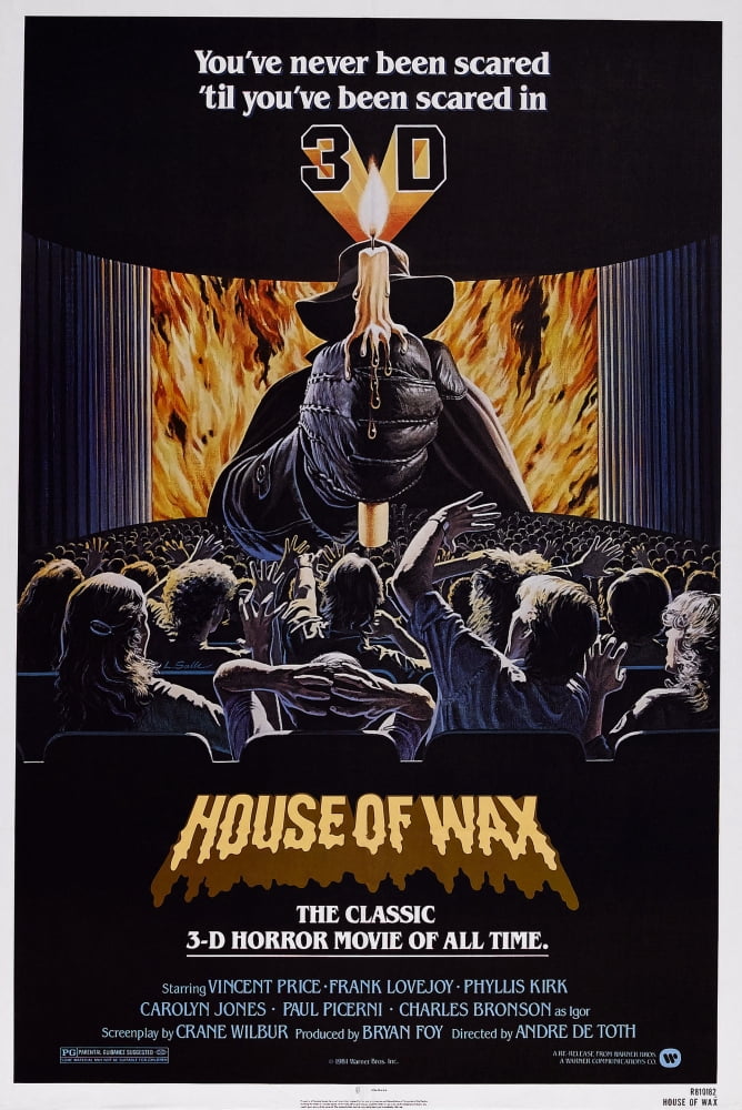 House Of Wax Canvas Art - (24 x 36)