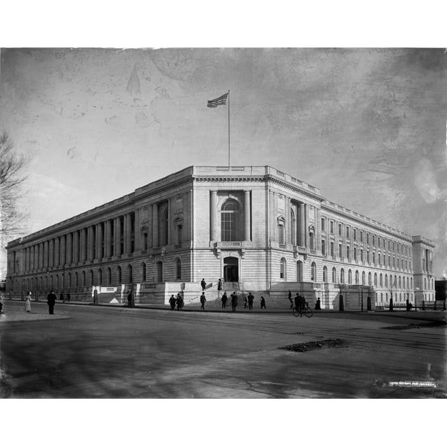 House Office Building. /Nview Of The Cannon House Office Building In Washington, D.C. Photograph, C1910. Poster Print by  (18 x 24)