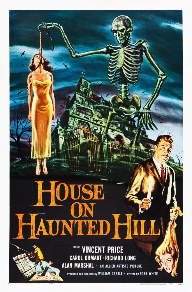 House On Haunted Hill Canvas Art - (11 x 17)