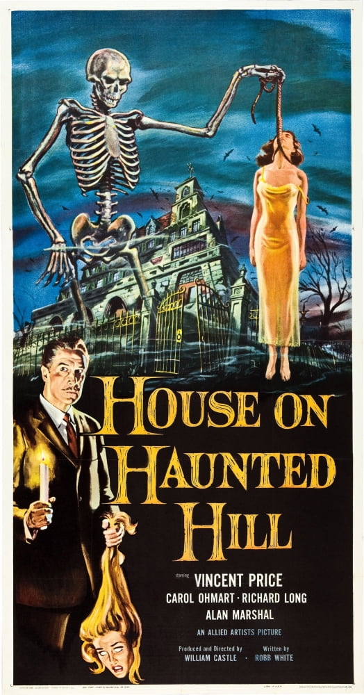House On Haunted Hill Canvas Art - (24 x 36)