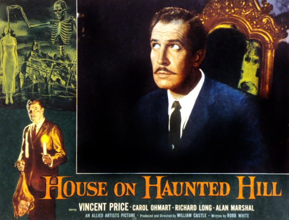 House On Haunted Hill Canvas Art - (28 x 22)