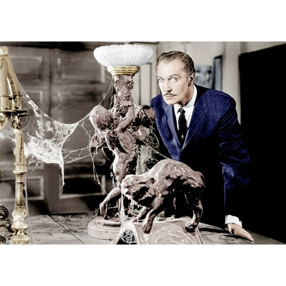 House On Haunted Hill Vincent Price 1959 Photo Print (28 x 22)