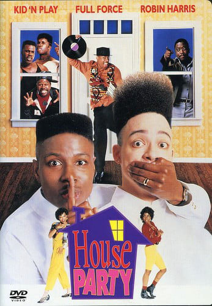 New Line Home Video House Party Comedy DVD - Starring Kid-n-Play