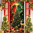 thumbnail image 1 of House Party Decorations - Door Cover Banner & Merry Christmas for Winter Christmas Party Supplies - Indoor/Outdoor 71x 35 in, 1 of 6