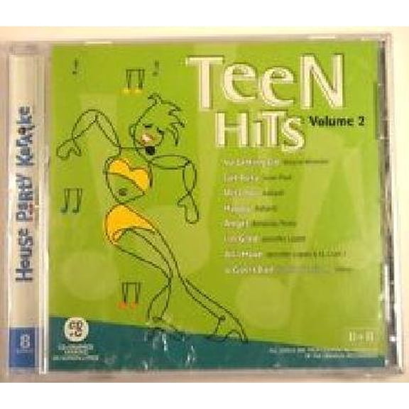 House Party Karaoke Teen Hits Volume 2 Audio CD NEW