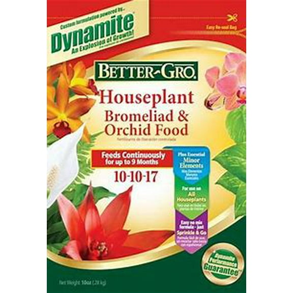 House Plant Bromeliad and Orchid Food 10-10-17 10oz