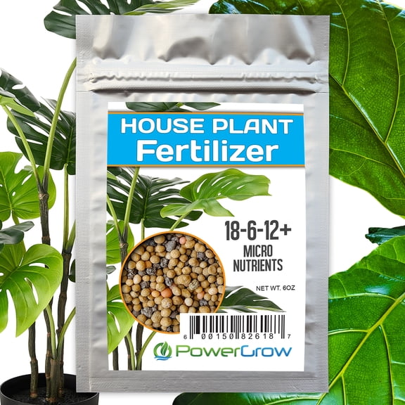 PowerGrow Systems House Plants Synthetic Fertilizer, 6 oz