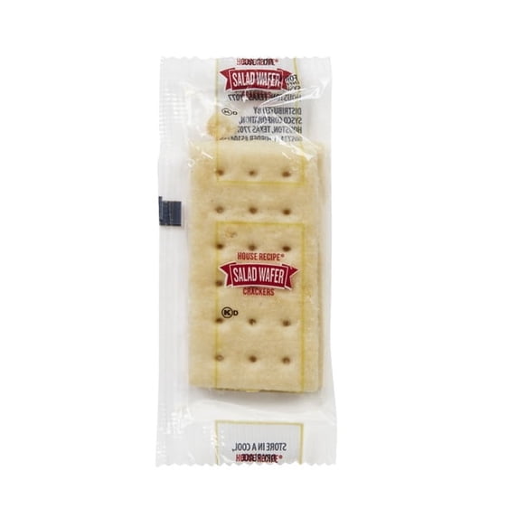 House Recipe Salad Wafer Cracker 0.2 oz. Packet | Kosher | 50 Count