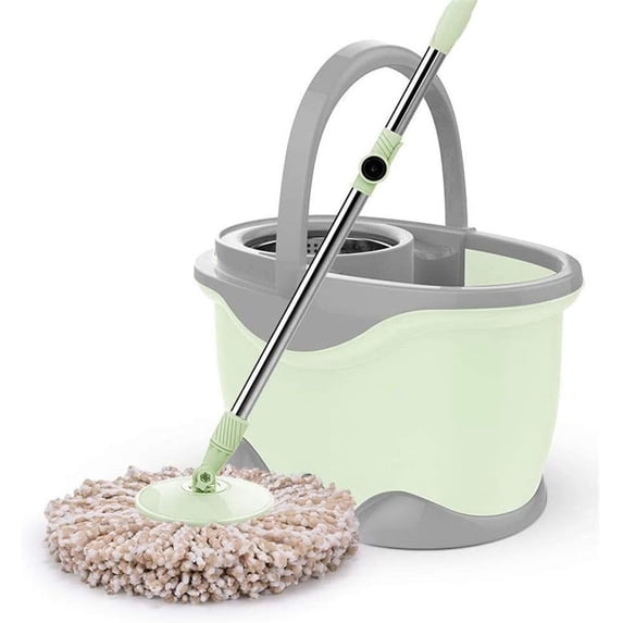House Replacement Head Easy Home Cleaning Mopping Wring Spin Mop Spin Mop Household Mop Rotating Hand-Free Wash Cloth