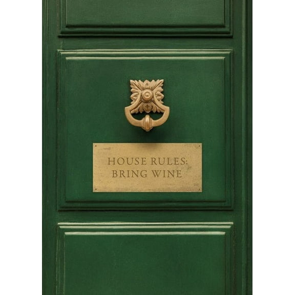 House Rules Print Wall Art, Modern Wall Decor For Living Room Bedroom, 8x12 UNFRAMED