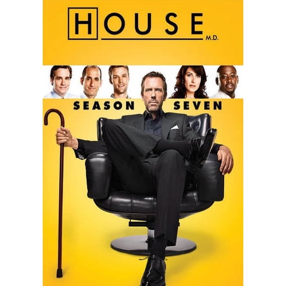 House: Season Seven [Widescreen] [5 Discs] [Digipak] [Slipsleeve]  [DIGITAL VIDEO DISC] Ac-3/Dolby Digital, Digipack Packaging, Dolby, Slipsleeve Packaging, Subtitled, Widescreen