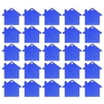 thumbnail image 1 of House Shape Blank Tags Metal Stamping Tag Blank Dog ID Tags, Blue Engraving Tags, 25 Pack, 1 of 6