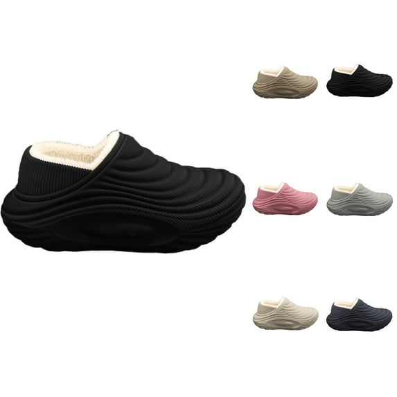 House Shoes for Women, Women’s Indoor Outdoor Slippers – Soft Lined Memory Foam House Shoes with Arch Support for Everyday Warm Comfort