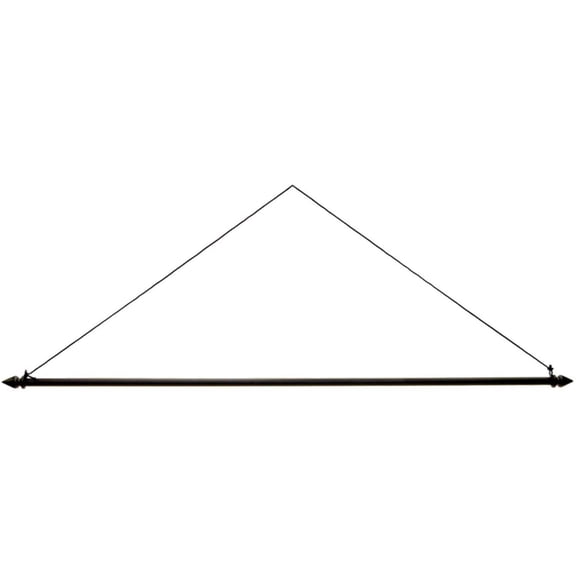 House Size Metal Dowel Flag Hanger
