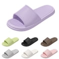 thumbnail image 1 of House Slipper for Man Women Pillow Slides Non-Slip Lightweight Open-toe Shower Shoes Ultra-Soft Thick Soled Sandals, 36, 1 of 6
