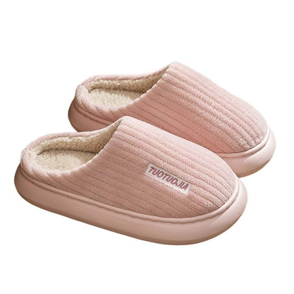 House Slippers Cute Slippers Slippers For Thick Soled Durable Indoor & Outdoor Wear Warm Winter Slippers