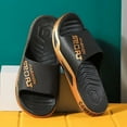 thumbnail image 1 of House Slippers Men On Arch Support Comfortable Breathable Indoor Outdoor Summer Beach Bathroom Casual Wear Open Toe Men's Sandals, 1 of 4