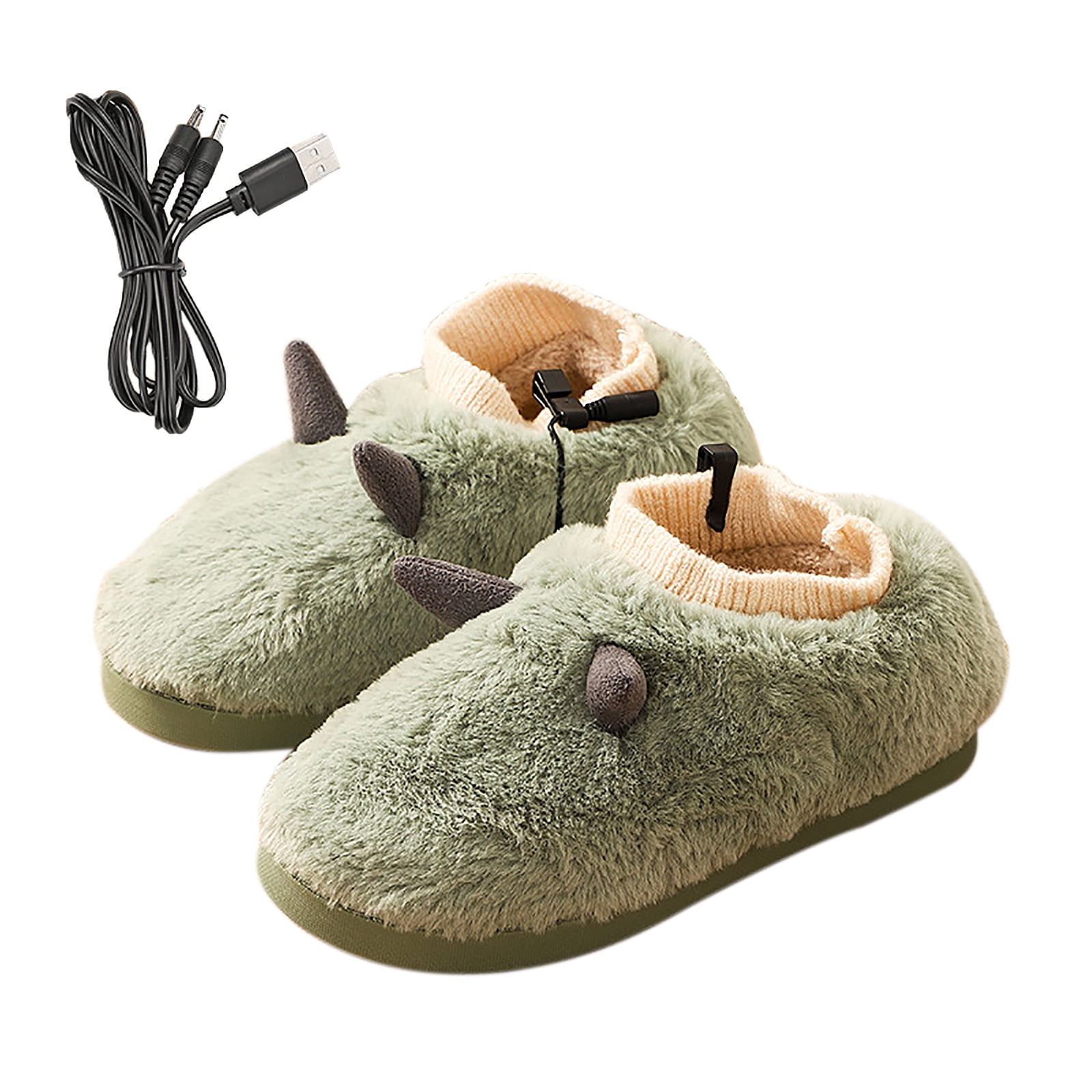Cheap Pack with cotton slippers to keep warm in autumn and winter,  thick-soled, and wear couples' non-slip warm feet and velvet cotton shoes.  | Joom