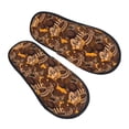 thumbnail image 1 of House Slippers for Women Men - Beautiful Ethnic African Women Lightweight House Shoes Fuzzy Slippers, Soft Slip-On Cozy House Slippers for Woman Indoor Outdoor, 1 of 7
