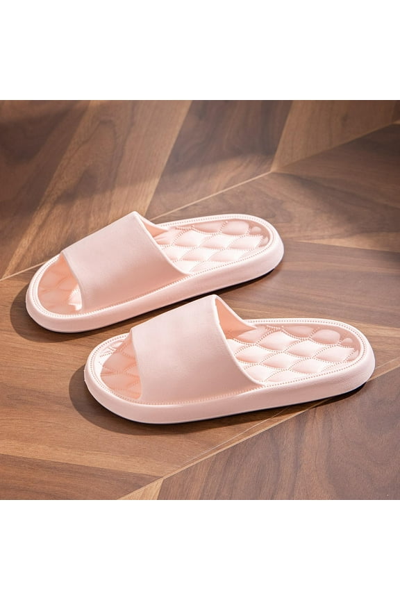 House Slippers for Women and Men Diamond Pattern Eva House Slippers Cloud Style Slippers Indoor Outdoor Shower Spa Garden Bedroom Lounge Daily Footwear