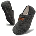 thumbnail image 1 of House Slippers for Women Men Fuzzy Socks Indoor/Outdoor | House Shoes Machine-Washable, Foldable For Travel, Barefoot Comfort, Slip-On, Non-Slip Grip, Bedroom, Yoga, Gift, 1 of 5