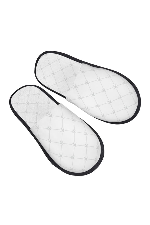 House Slippers for Women Men - Travel Around The World Airplane Lightweight House Shoes Fuzzy Slippers, Soft Slip-On Cozy House Slippers for Woman Indoor Outdoor