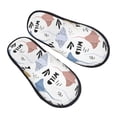 thumbnail image 1 of House Slippers for Women Men - stingrays scandinavian style cute Lightweight House Shoes Fuzzy Slippers, Soft Slip-On Cozy House Slippers for Woman Indoor Outdoor, 1 of 7