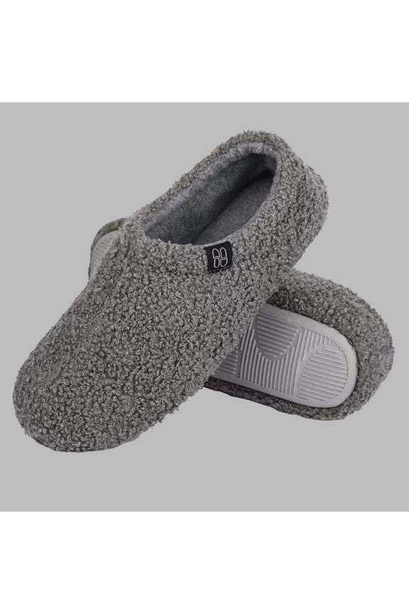 House Slippers For Women Washable Cotton Linen Home Slippers Indoor Quilted Solid Color Memory Foam Cozy Shoes With Arch Support Couple'S Wooden Floor Silent Slippers