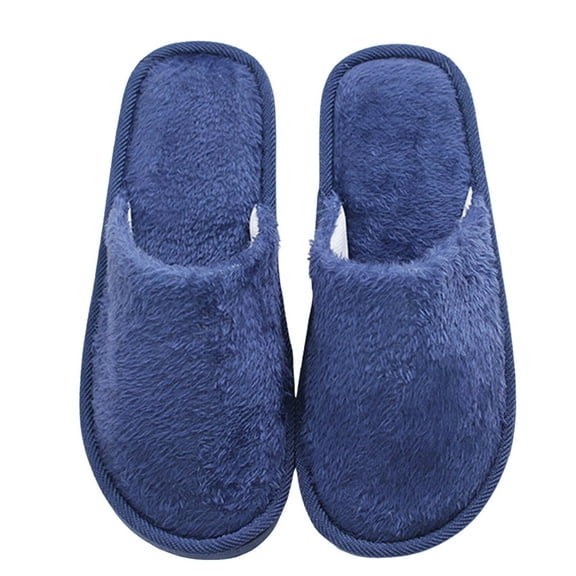 House Slippers for Women Memory Foam Non Slip Hotel Shoes Fuzzy Indoor And Outdoor Slip On Fleece Home Slippers
