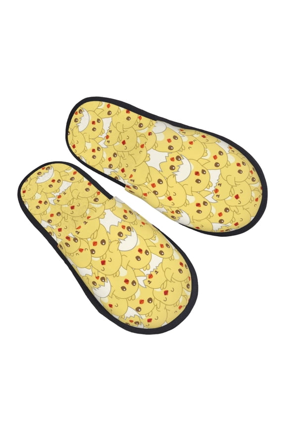 House Slippers for Women Men - Baby Chicks Lightweight House Shoes Fuzzy Slippers, Soft Slip-On Cozy House Slippers for Woman Indoor Outdoor