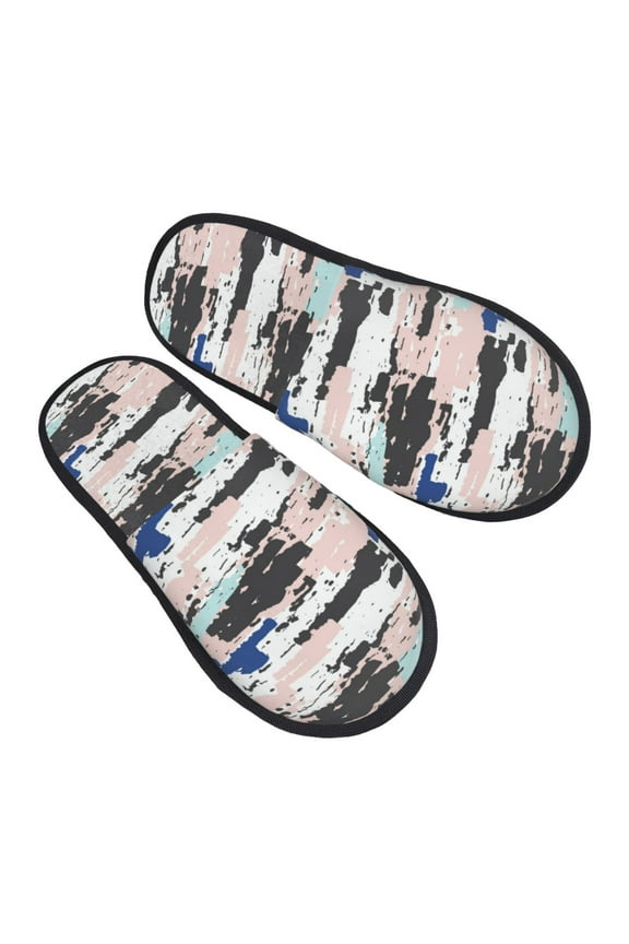 House Slippers for Women Men - Digital Camo Lightweight House Shoes Fuzzy Slippers, Soft Slip-On Cozy House Slippers for Woman Indoor Outdoor
