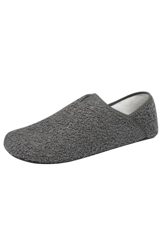 House Slippers for Women Men Non Slip Indoor Barefoot Slippers Socks Furry Slip on House Shoes Cozy Comfy Slippers for Home Bedroom Travel Yoga