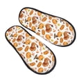 thumbnail image 1 of House Slippers for Women Men - Pumpkins Lightweight House Shoes Fuzzy Slippers, Soft Slip-On Cozy House Slippers for Woman Indoor Outdoor, 1 of 7