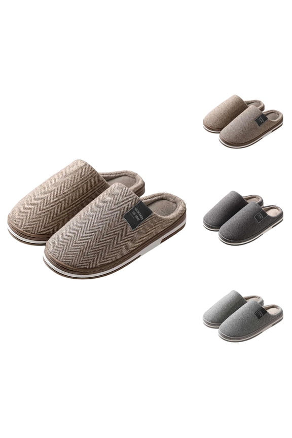 House Slippers for Women and Men Cozy Plush Indoor Footwear for Winter Warm Comfort Soft Sole Slippers Ideal for Couples and Everyday Home Use