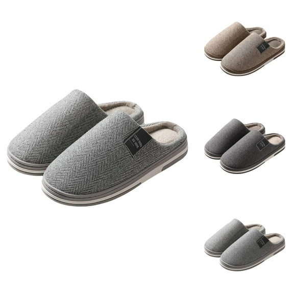 House Slippers for Women and Men Cozy Plush Indoor Footwear for Winter Warm Comfort Soft Sole Slippers Ideal for Couples and Everyday Home Use