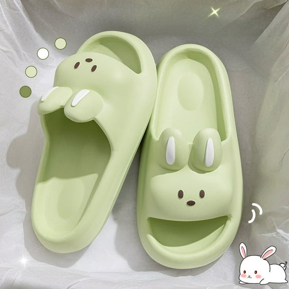 House Slippers with Cloud Comfort - Non-Slip Indoor Outdoor Bath Shoes for Women & Men, Ultra Soft Arch Support Slippers