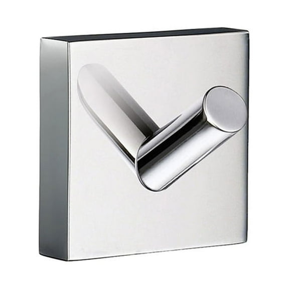 House Sngl Towel Hook Polished Chrome