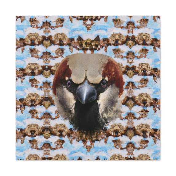 House Sparrow Baroque - Canvas