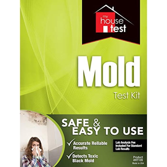 My House Test - DIY Mold Test Kit for Home - Quick 48-Hour Visible Results, Air & Surface Analysis, Mold Testing Kit - Inclusive Lab Review, and Expert Consultation Included$$Other
