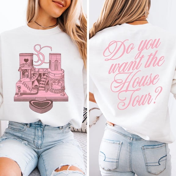 House Tour Sweatshirt, Fandom Merch Sweatshirt - Sizes S-5XL ,Art Print JSC