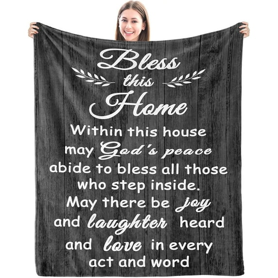 House Warming Gifts New Home, New Home Gift Idea Blanket, Home Sweet Home Gifts, Best House Warming Gifts, House Warming Gifts New Home Women, Warming Gifts for New Home 60" X 50" Blanket