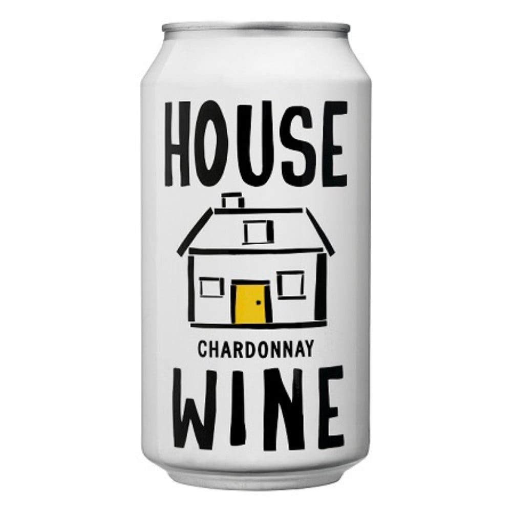House Wine Chardonnay White Wine, 355 ml Can, 14% ABV