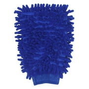 House and Car Wash Mitts, Home Dusting Microfiber Gloves, Washing Clean Polish Faster, Scratch Free, Use Wet or Dry (Blue)