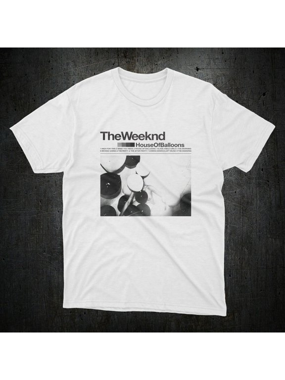 House of Baloons T Shirt Shipped From USA S M L XL - 5XL Coton Shirt White