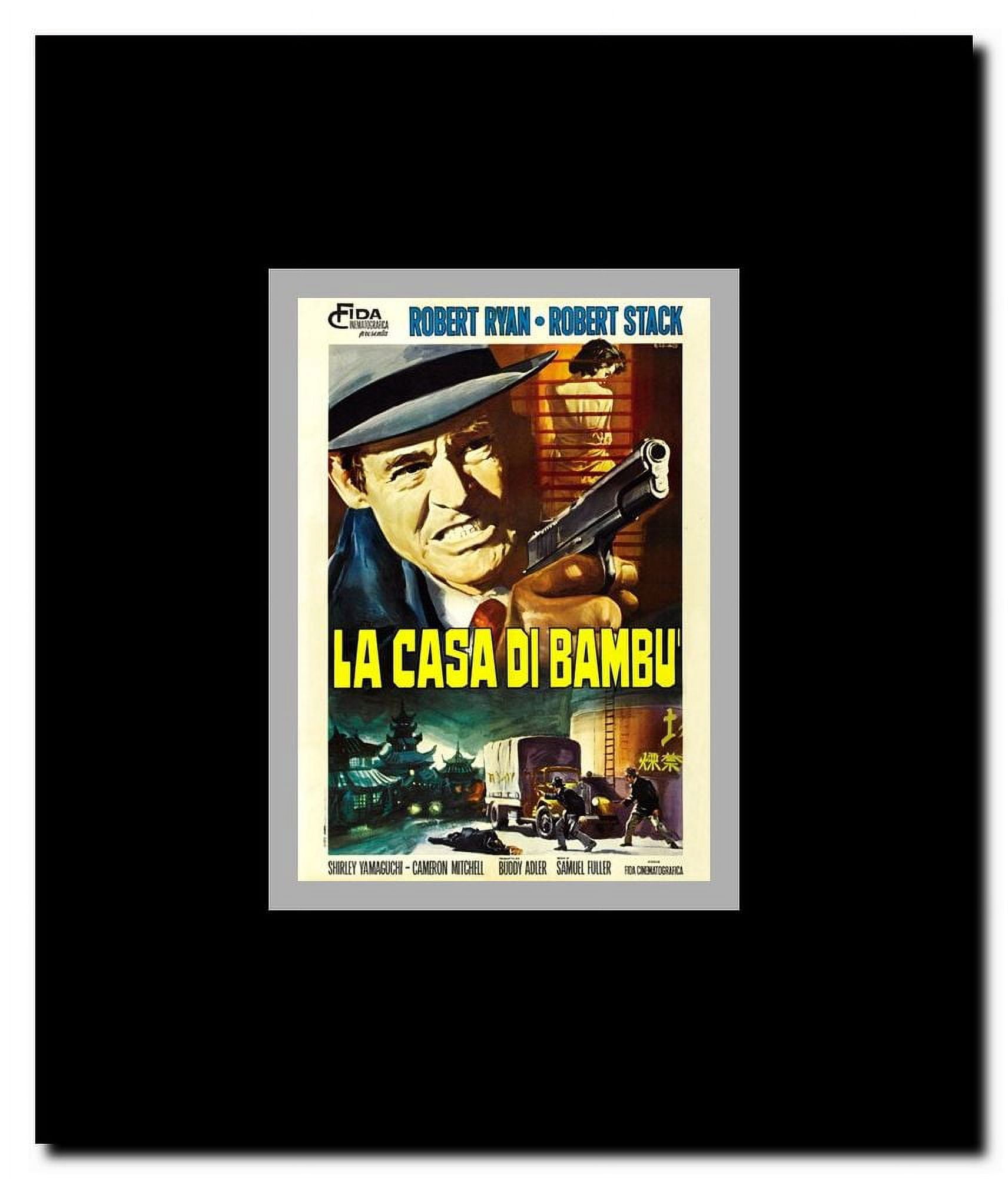 House of Bamboo Framed Movie Poster