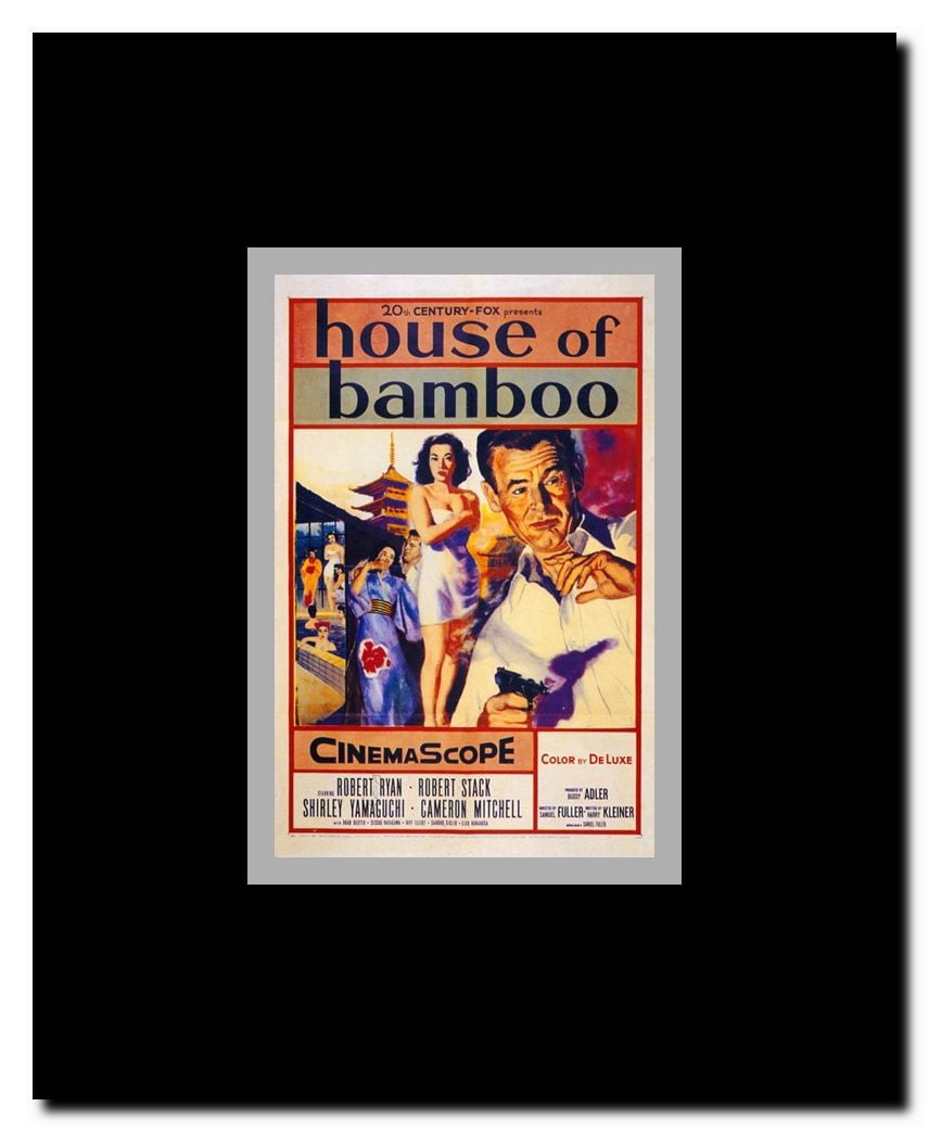 House of Bamboo Framed Movie Poster
